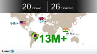 13M+
84M+
12M+
21M+
20Idiomas 26Escritórios
 