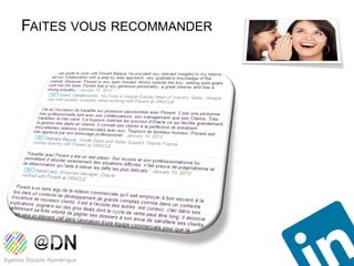 FAITES VOUS RECOMMANDER
 