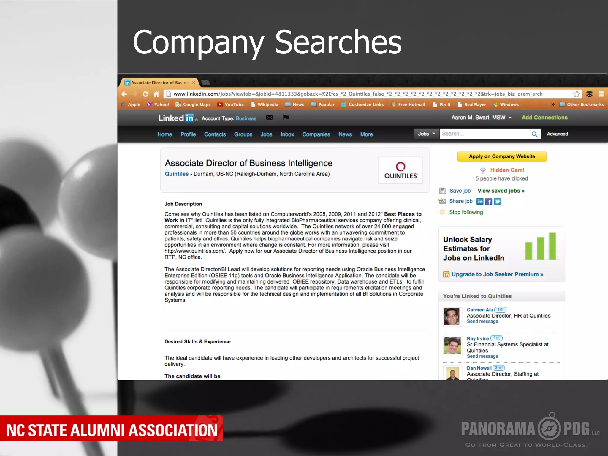 Company Searches
 
