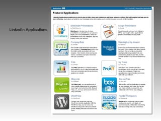 LinkedIn Applications
 