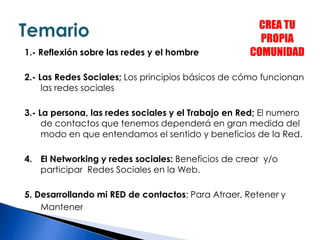 No te preguntes; ¿Qué  puede hacer el Networking” por mi? Mejor pregúntate, ¿Qué  puedo hacer para ser prospero con el Networking”?... 