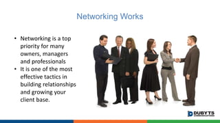 LinkedIn Networking for Professionals | PPTX