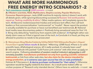100
• •4 OTHER BIOMASS,: ✔4a Oil bearing Algae: Mainstream groups emphasizes price
parity is far away, but some of pilot type commercialization/full commercialization
product seems to be lowest cost in some selected cases while cost is coming down
rapidly: α-LOW COST ELEMENTS: its high caloric content, order(s) of magnitude
higher oil yield per growth area than many biofuel crops, or artificial indoor
farming(Solazyme+) with efficient-fast-economical & easy harvestability-processing,
outdoor system types utilize unproductive sun exposed warm land, might prefer
human-undesired quality water(waste, toxic, sea/brackish)、
β-PROCESSING EASE: Most of utilized algae have no lignin & very little cellulose
content, processing is mainly to do with algae lysing(what happens if electroporation
effect is used?) which is far simpler & lower cost than other biofuels even with
conventional treatment methods. Extraction process after initial biocrude stage can
be fit to conventional petroleum type processing system which reduces cost, also
gives refineries control of pricing in case biocrude becomes much lower cost: non
distruptability during energy cost reduction steps : eg Sapphire Energy vs Tesoro,
Phillips 66, Algae.tec + Algenol vs Reliance Industries, Cellana vs Neste, Solazyme
Industrials with own refinery.、
γ-COST DERIVATIVES DEPEND ON VALUE ADDING FACTOR: Becomes lowest cost
fuel if processing is done at locations with high cost energy availability, or fuel portion
within algae oil grade separation can be cost-adjusted with higher priced separated
grades from the same run: eg fuel grade vs higher value Omega3 etc -->> continue
NEW PERSPECTIVE - “LOWEST COST” ENERGY
FROM VAST BIOMASS -27, ALGAE
 