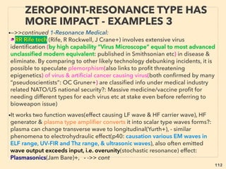 linkedin.com/in/newnatureparadigm - Ben Rusuisiak, Vancouver BC, Canada 112
“INVENTOR PSEUDO SCIENCE” FREE ENERGY
1,2 AMBIENT ELECTRICITY & BACK EMF 3
• -->>1-non moving coil Ambient, 2-“Magnetic Motor”:
➢ Common in 1&2: Often separate source power & charge battery/
capacitor used, Some need external power. Bypassing regular “self-
cancel dipole power circuit” in order to keep asymmetry & electron
ﬂow, Energy output exceeds input when reach threshold level, 、
➢ Often claimed anomaly in 1: mix of Regular & Cold electricity:
(Obolensky+),
●“Electron Vortex” idea: a-Ball lightning as its manifestation,
b-Electrons can be in vortex form by default(Tewari+),
c-Tesla Coil as electron vortex generator,
●Positive & Reverse energy: Bulb lights up in water, White light, Rapid
battery charge, Fix some dead batteries, Can be single wire(Zenneck
wave relation?, also see p163) & wireless connection, Voltage with 0
current(easy excuse to call it fraud since only resistance is measured
but no current is measured), Invisible force radiates -->>cont:
 