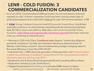 90
• -->> cont; •3 MAINLY NONWOOD WASTE: ✔3d Sub/SuperCritical water treatment(SCW):、
■Some SuperHeated steam devices can take large load with less or no infeed stock shredding
with little extra time needs✔(Messe-hp jp+): But produce large amount of char along with oil,
Can produce biocoal at low cost✔(Rematec jp+). 、
■Wastewater sludge application by SCW type is mostly focused on decomposing while efﬁcient
energy production might be more of minor focus✔(Innoveox, 3V Green Eagle+), currently
largest scale municipal wastewater SCW treatment✔(SuperWater Solutions), SCW for
wastewater treatment is China's focus(also coal water slurry enhancement and ICGG):
.................................................................................................................................................................k.....
......................................................................................................................................... ..............
........................................................................................................................................................................
Liquid or solid toxin focus might recover energy as minor by-product if tried✔(Hanwha
Chemical, Techno-EMI, Aquarden - Waterox+), Also see Wet Air Oxidation(p65)、
✔3e Direct Combustion(DC) of MSW: Here only MSW(Municipal Solid Waste) type DC is
discussed since other feedstock(biomass etc) is already very prevalent as existing tech
i -Electrical Power production:(Instead of burying trash into landﬁll), Well developed
technology to speciﬁcally handle Waste mix, many in North West Europe also produces CHP.
Sometimes criticized for high NOx/SOs emission, but in many G7 type level nations it is usually
far below regulation requirement,
• Electrical power generation efﬁciency is often quite low with 15-20%(eg: emission & ash
reduction focus in Japan), still overall not high: 20-30+ %. Most conventional large scale
combustion system(Stoker & reverse grate: Martin GmbH, Keppel Seghers, Hitachi Zosen
INOVA+), Also of general biomass focus, -->>cont:
NEW PERSPECTIVE - “LOWEST COST” ENERGY
FROM VAST BIOMASS -17, HYDROLYSIS 2
• ✔(陕⻄万丰能源环保科技有限公司 Shaanxi Wanfeng Energy Environmental Protection
Technology, 新奥环保携创新技术有限公司 Xinao Group, 碧流天能 Blue Energy+),
 