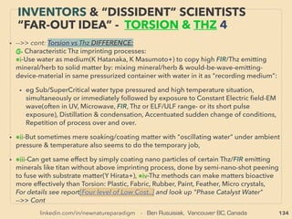 linkedin.com/in/newnatureparadigm - Ben Rusuisiak, Vancouver BC, Canada 134
“INVENTOR PSEUDO SCIENCE” FREE
ENERGY- 9 ANEUTRONIC & REG FUSION2
• -->>cont: 9-Super Compact Fusion: JAERI/JAEA:
Note new JAERI/JAEA system is being built to test how long it can gain
energy continuously with how much more than Q>1.25, not to test whether if
it can produce more energy than input. European JET had unofﬁcial success
in 2004? but then shutdown for major upgrades...
• Considering Western mainstream debunking/selective ignoring of
overwhelming accumulating evidence of economically inconvenient non
mainstream LENR or Fusion like mechanics since 1925, even Huemul
Project(R Richter) in 1950s Argentina could have also achieved Q>1 fusion?
• Other types with large funding are not reported to have net energy gain:
Various magetized types etc. Even home made sustained fusion itself can be
made, particularly low powered super compact Fusors(Farnsworth invention),
(Jam Edwards, Ta Wilson+). Other types: eg Dusty Nano Fusion(Gyö Egely)+
-->cont:
 