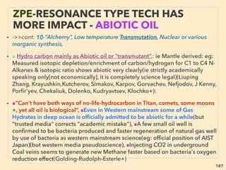 187
• -->>cont: ■ TERAHERTZ WAVES:、
Torsion vs Thz SIMILARITY 1: Enhanced Electrical/Combustion/Bio
Activity etc: as ignored/pseudoscientized mmw effect(also happens at
FIR[Far InfraRed] waves): fringe Japanese research(even with
multinational takeover[under "Japan xxx Trust"], Japan’s tradition
continues for their mainstream conglomerates to have some
relationships with them as technical sub-contractor to develop
“pseudo-scientiﬁc” products & it is fair scale commercialized but
usually only domestically, exception: eg Phiten+). This effect is
mainstream approved in Russia/China/South Korea+, 、
A- Wide range of Medical & Bio beneﬁts(as EHF therapy, "Subtle
energy" in torsion, etc), Tissue regeneration, DNA & matter altering,
Mind related effect(p241-250) anomalous Industrial process at speciﬁc
mmw frequency(Epov, Devyatkov, Kirichuk, Strelnikova, XW Du, L Jin,
Kulipanov,Q Wu, T Sugi, Jul Brooks+) eg Emerson Effect. Western
mainstream researches some of it(T Globus, Gelmont+) but publicly
declares minimal bio beneﬁt. —>>cont:
INVENTORS & “DISSIDENT” SCIENTISTS
“FAR-OUT IDEA” - TORSION & THZ 2
 
