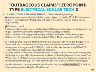 linkedin.com/in/newnatureparadigm - Ben Rusuisiak, Vancouver BC, Canada 199
EVEN MORE “FAR-OUT” ORMUS -4
UNUSUAL MENTAL CLARITY
• -->>cont: ■2: ORMUS Characteristic claims:、
v-Far more additional mental clarity & enhanced brain wave function to
what is accompanied with general bioenhancement (Dav Kane+),
Signiﬁcantly increased rate of lucid dreams, including for those who
didn't even remember most dreams prior(Bar Carter+), Rare producers
passed clinical tests & professional witnesses (Alphalearning Institute+)
(Etherium Gold - Aulterra / Harmonic InnerPrizes)+, also EM scrambling
wave neutralizing effects, or affecting DNA favourably(G Rein+), More
like a part of spiritual practise to be qualiﬁed for ingestion to get
positive physical effects(Chr Emmons+), Anomalous bio effects
including signiﬁcant medical cure type tests attribute to ORMUS'
unusual EM wave properties(Dra Iliescu+), 、
vi-"5th state of matter", "atomically collapsed state"(J Milewski): regular
periodic table elements seems to become largely non
reactive(chemically neutral), but reacts to some magnetic ﬁeld & might
transmute into a different matter(K Rohla+). 、-->>cont:
 