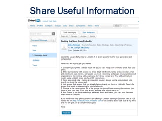 Share Useful Information
 