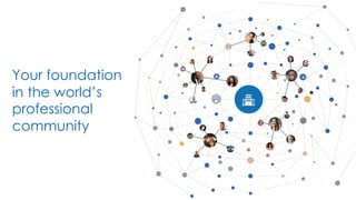 Your foundation
in the world’s
professional
community
 