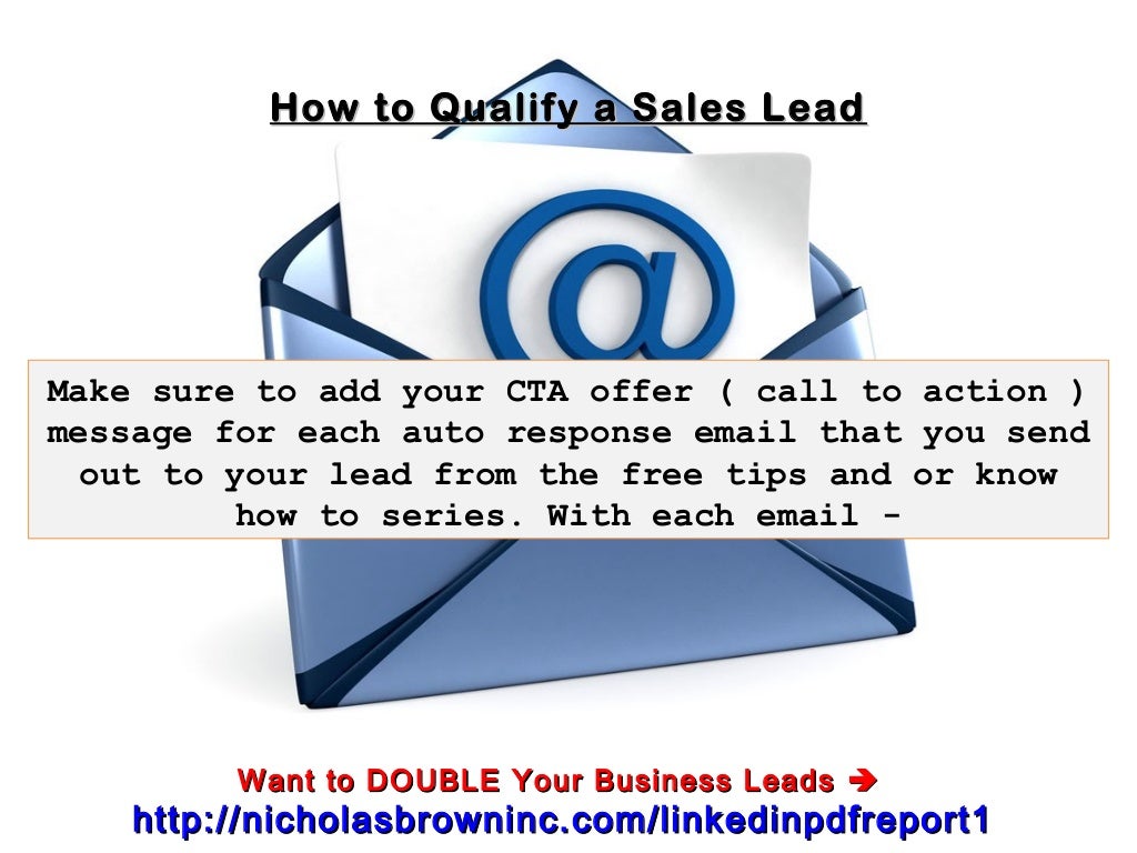 Linked in pdfreport1 how to qualify a sales lead