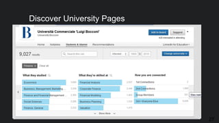 27
Discover University Pages
 