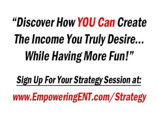 How To Accelerate Your Income
