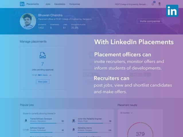 LinkedIn Placements | PPTX