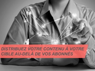 3.
MÉDIATISEZ VOS CONTENUS
21
 