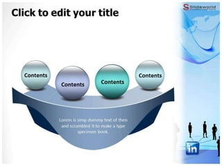 LinkedIn Powerpoint Template - Slideworld.com