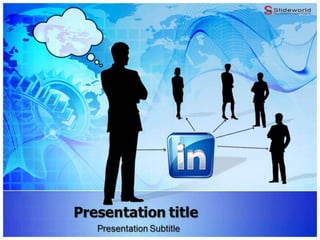 LinkedIn Powerpoint Template - Slideworld.com