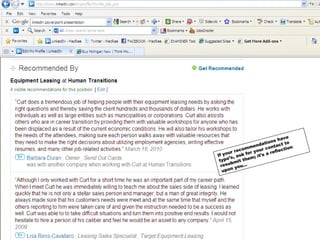 If your recommendations have typo’s, ask for your contact to resubmit them; it’s a reflection upon you… 