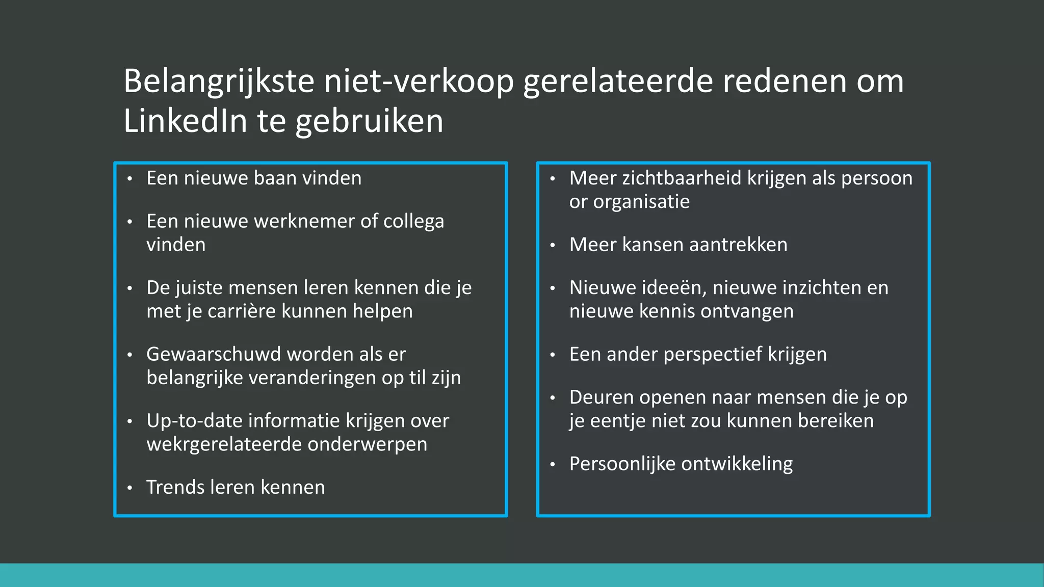LinkedIn presentatie | PPTX