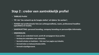 LinkedIn presentatie | PPTX