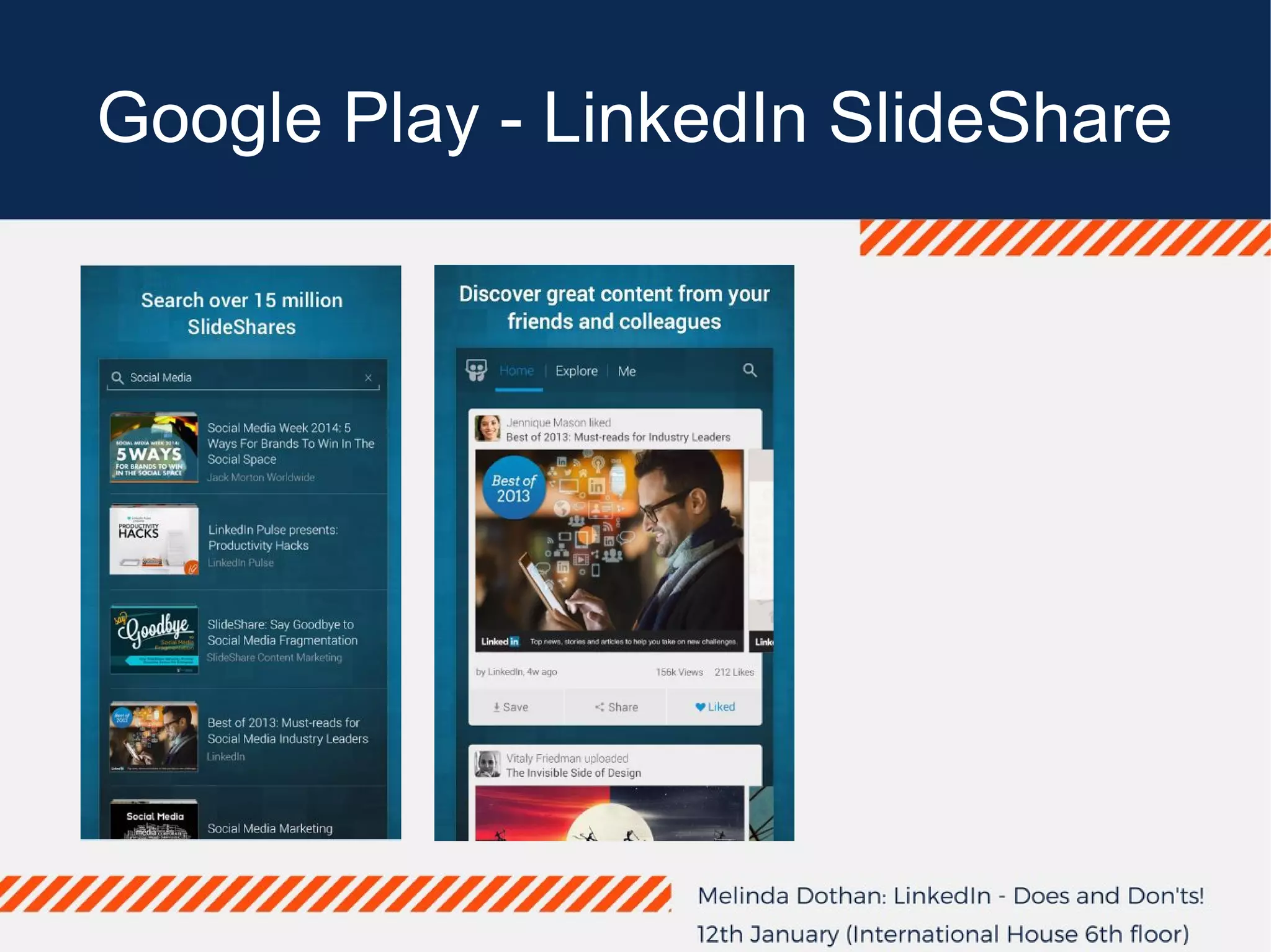 Google Play - LinkedIn SlideShare
 