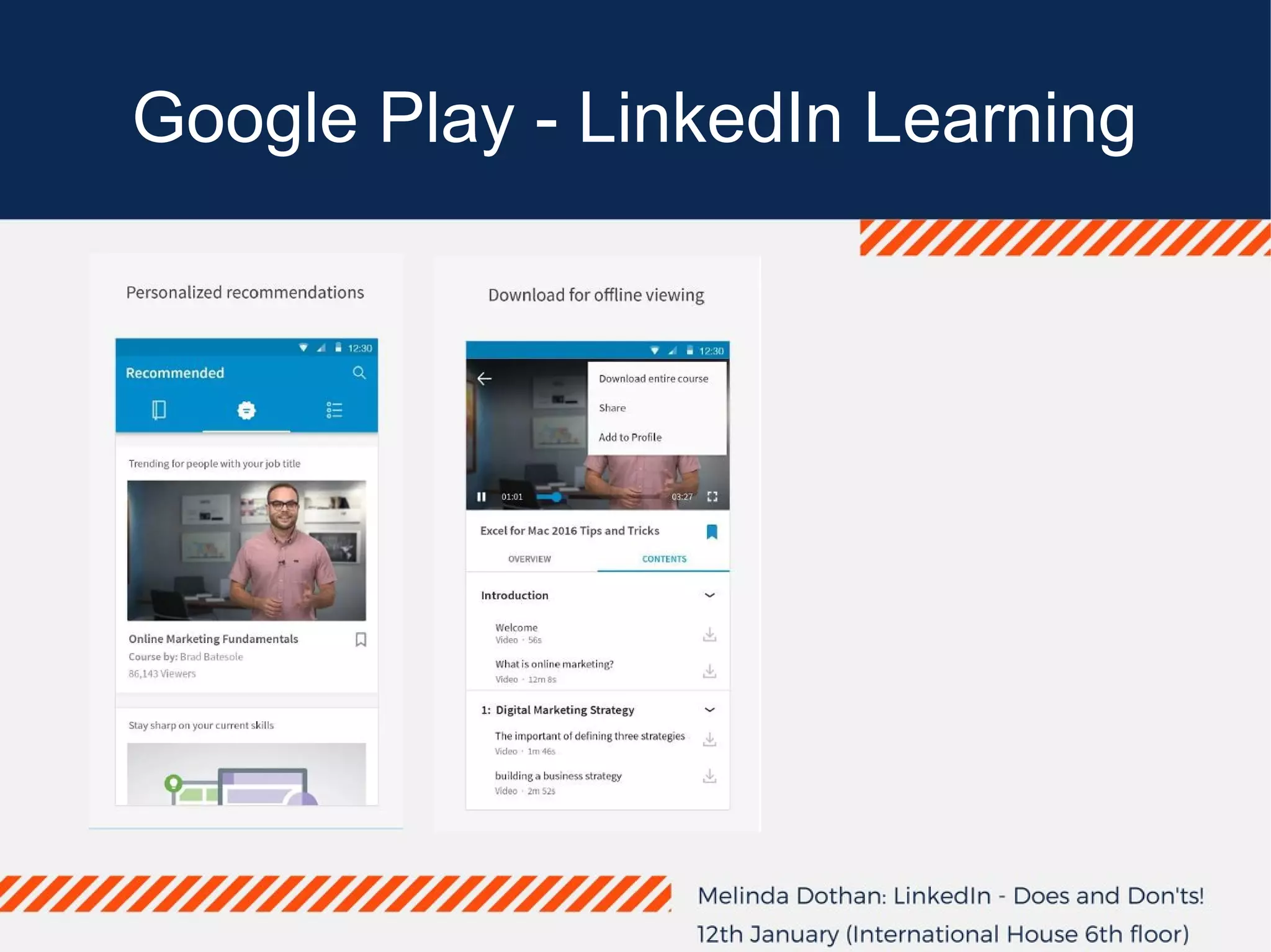 Google Play - LinkedIn Learning
 