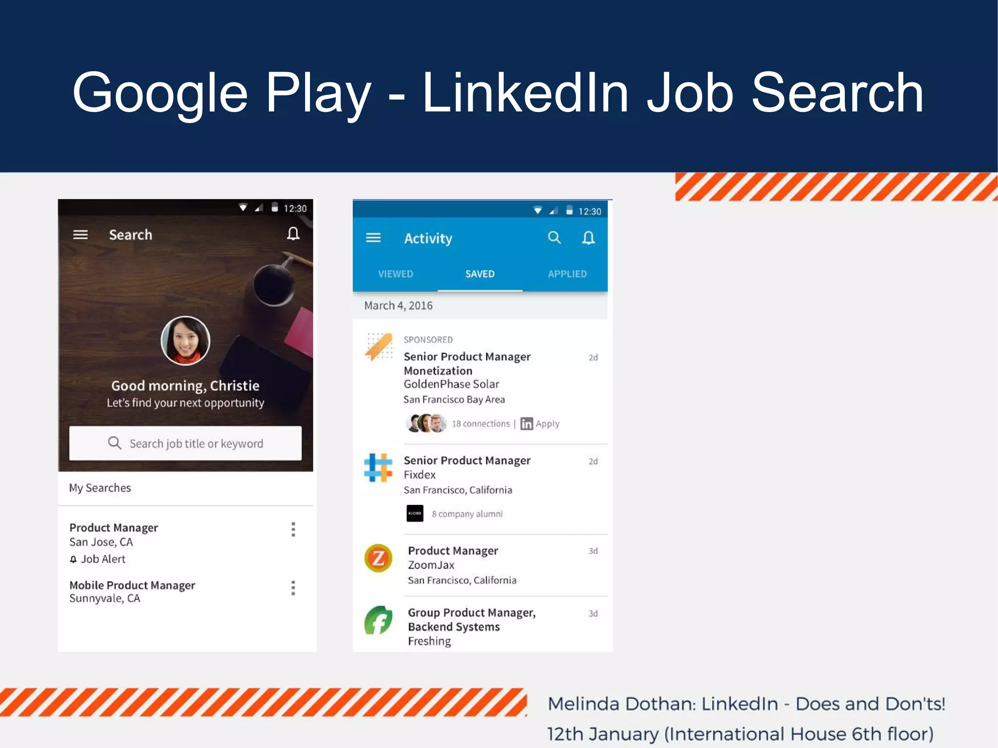 Google Play - LinkedIn Job Search
 