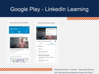 Google Play - LinkedIn Learning
 