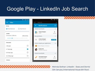 Google Play - LinkedIn Job Search
 