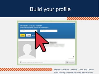 Build your profile
 