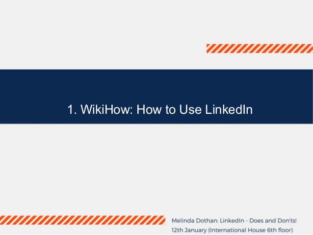 linkedin presentation