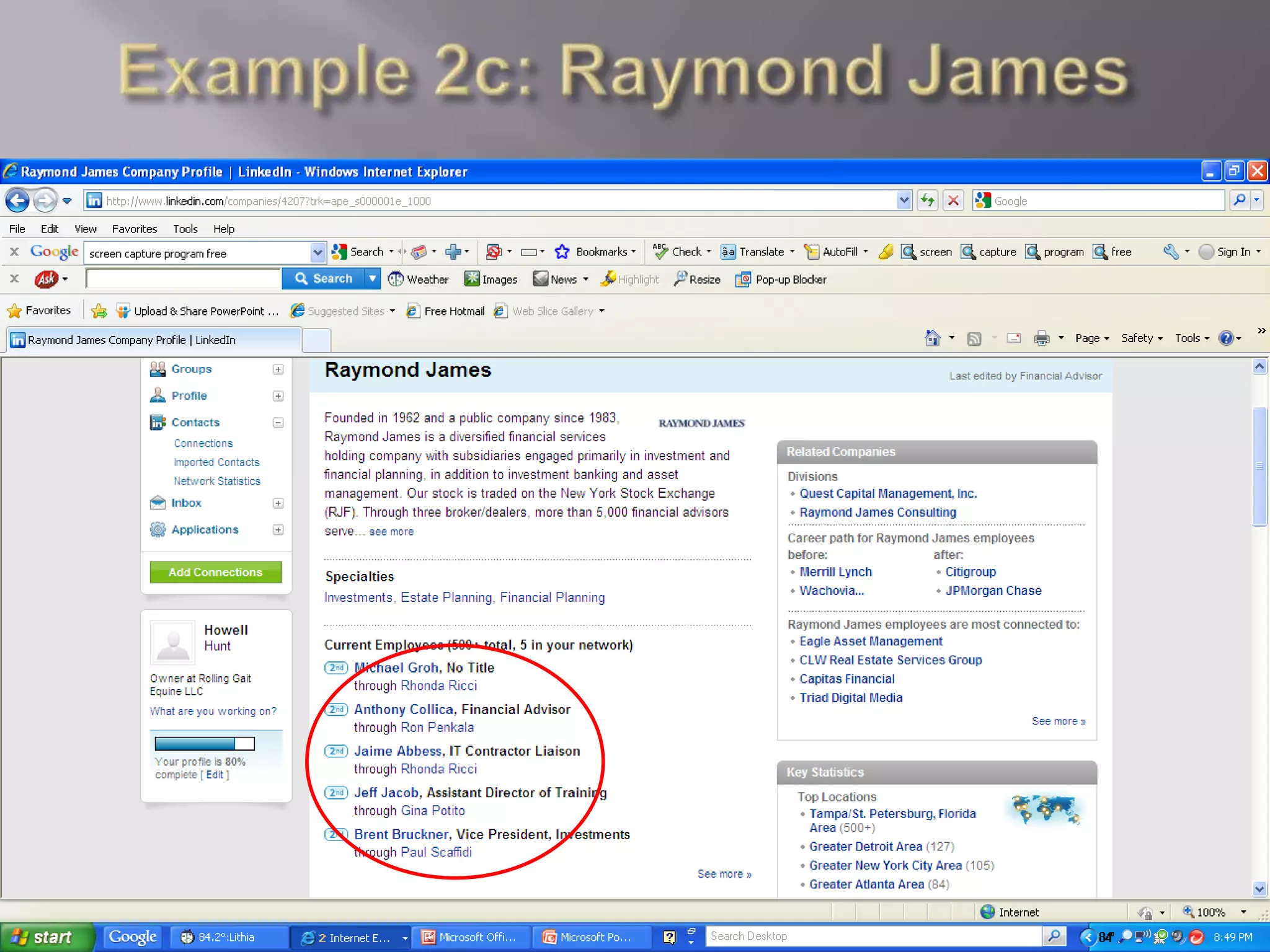 Example 2c: Raymond James