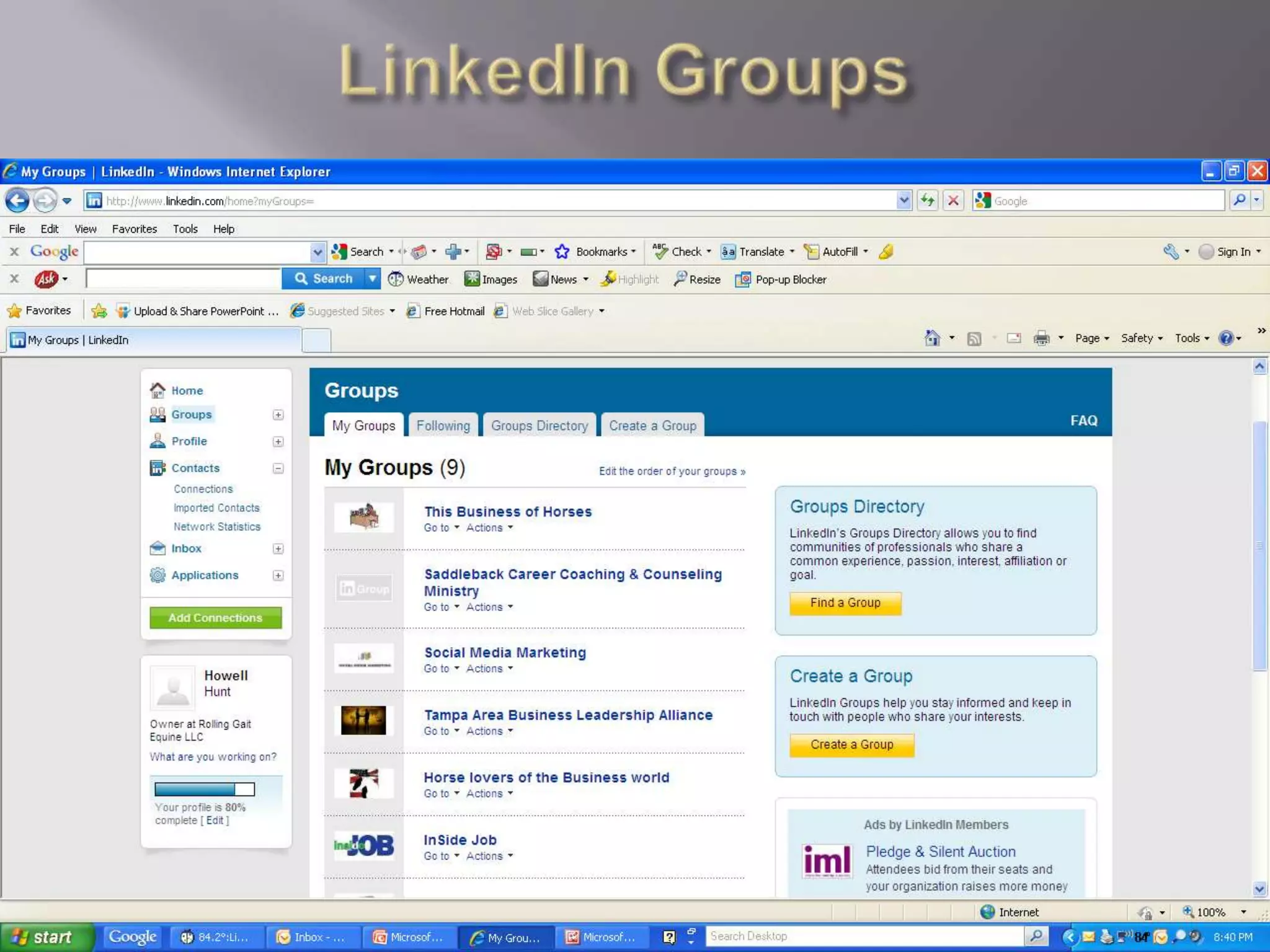 LinkedIn Groups