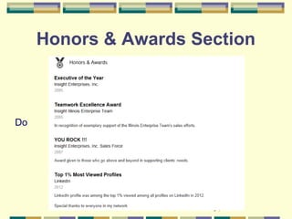 37
Honors & Awards Section
Do
 