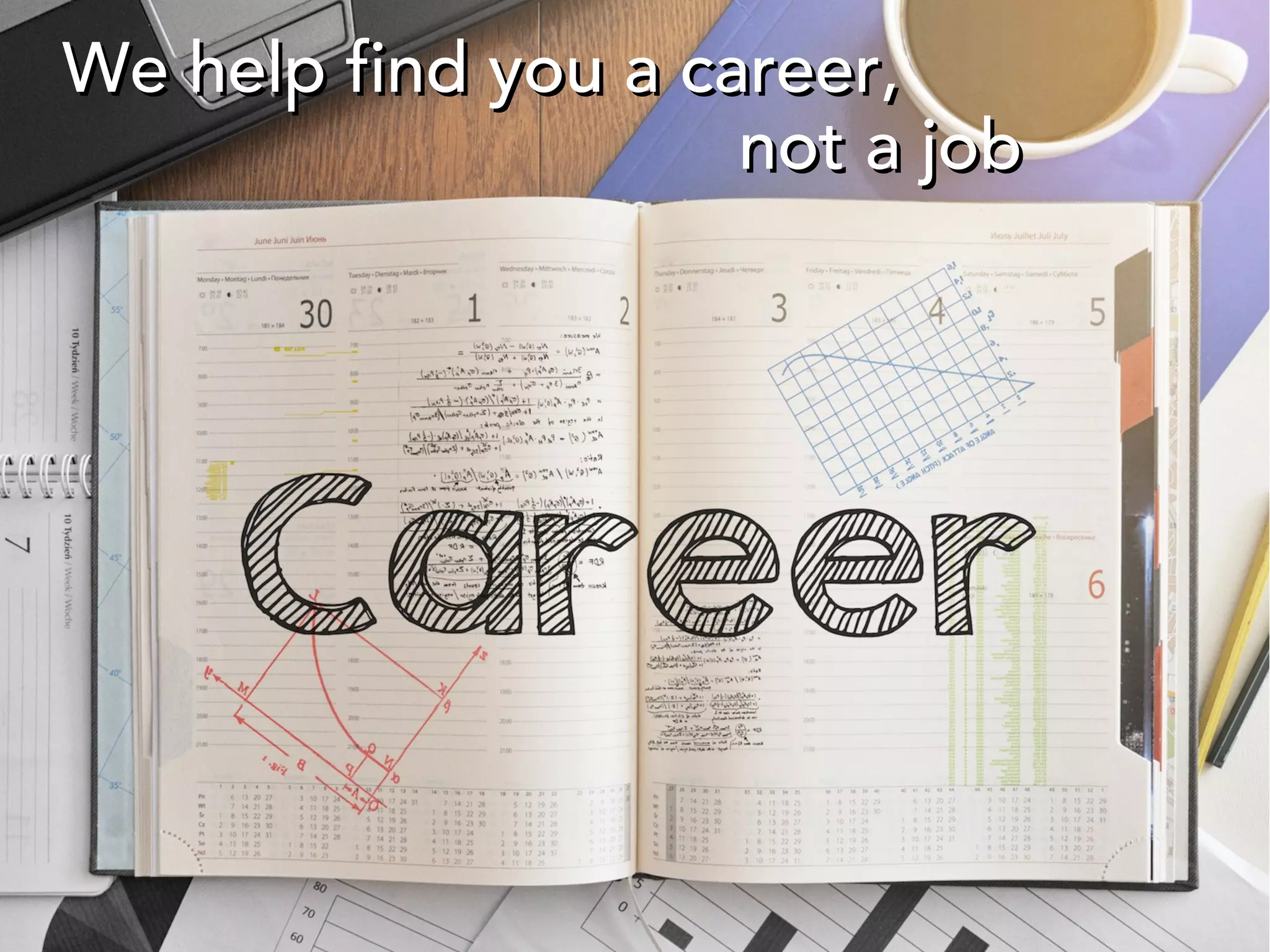 We help find you a career,We help find you a career,
not a jobnot a job
