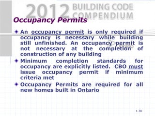 Ontario's Building Regulations for Designers | PPTX