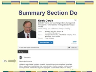 26
Summary Section Do
Do
 