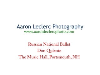 Aaron Leclerc Photography
 