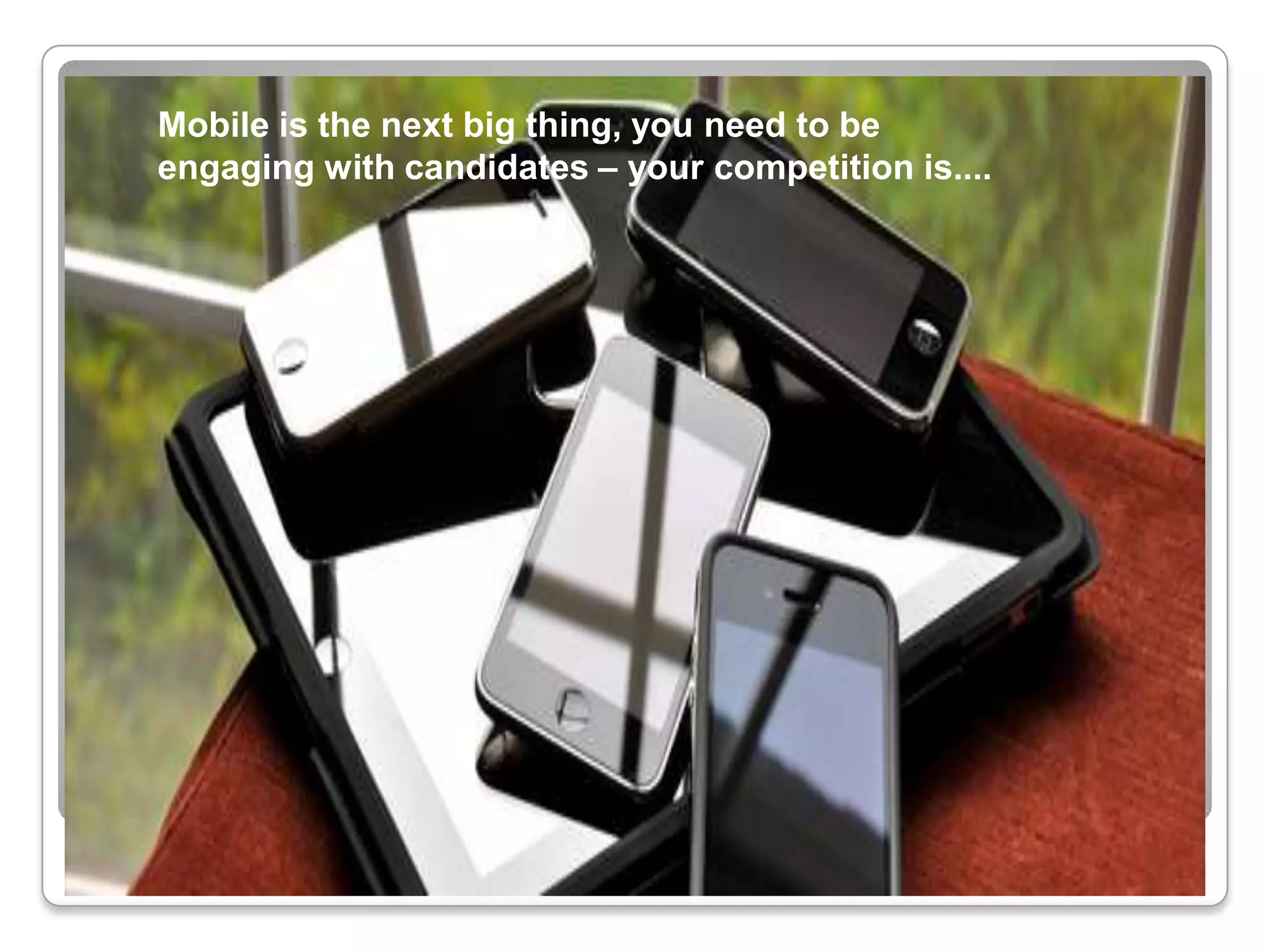 Improvement in recruitment ratios