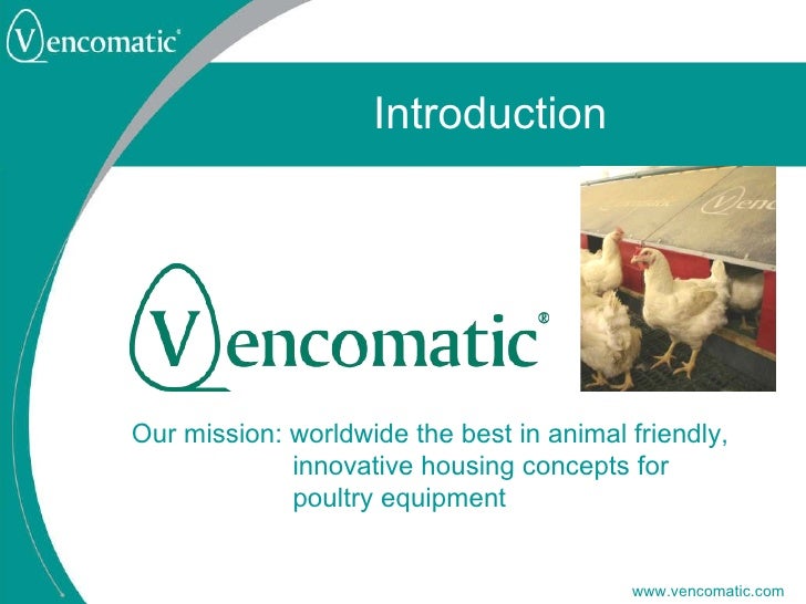 vencomatic company introduction