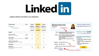 COMO CREAR UN PERFIL EN LINKEDIN