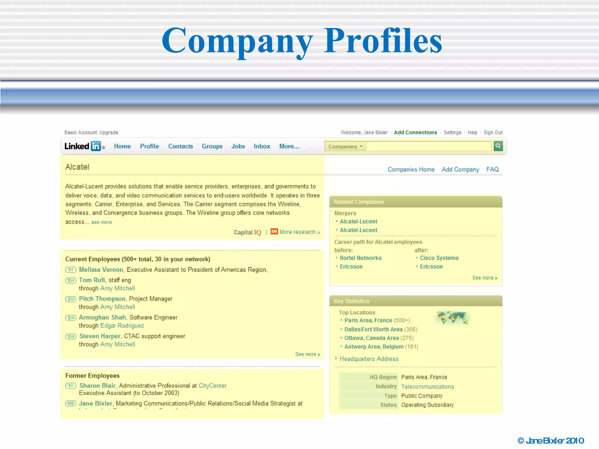 Company Profiles 