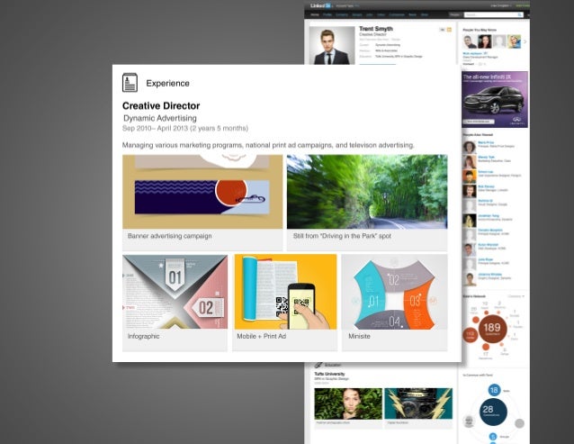Don T Just Say It Display It On Your Linkedin Profile