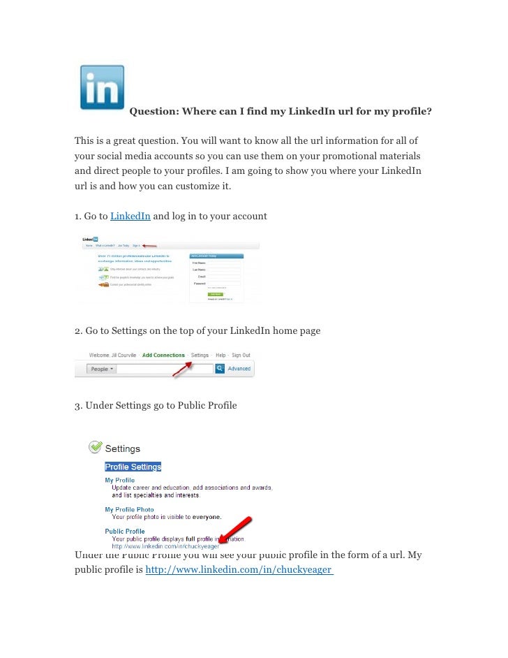 linkedin url linkedin url