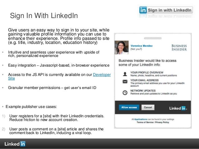 sign in linkedin