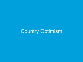Country Optimism 
 