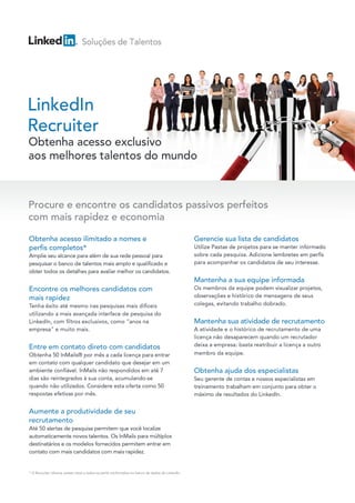 Linked Recruiter - Brasil
