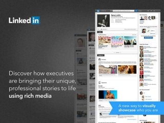 Executives Using Rich Media on LinkedIn