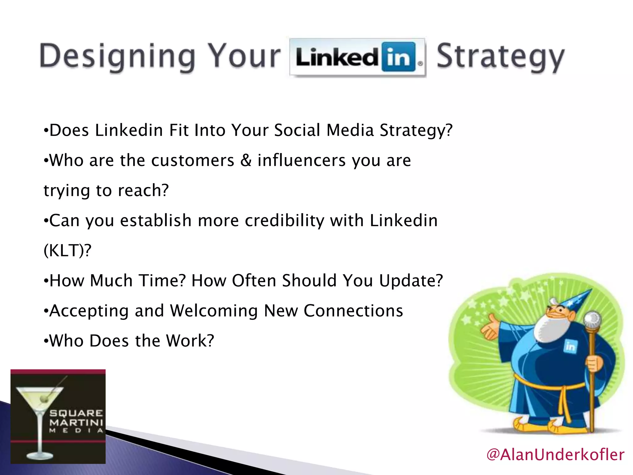7 Steps To Creating A Stand Out Profile!Complete your contact settings, personal information, and groups#6 @AlanUnderkofler