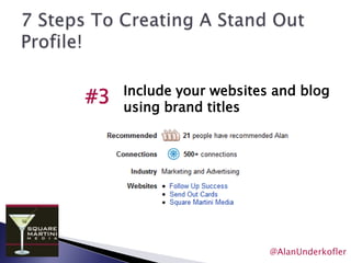The Reach of Your LinkedIn Network@AlanUnderkofler